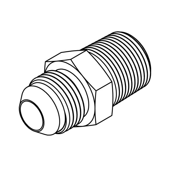 Tompkins Hydraulic Fitting-Stainless08MJ-12MP-SS SS-2404-08-12-FG - main